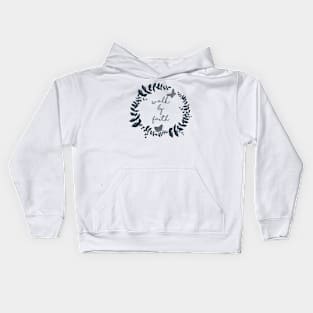 Walk by faith Kids Hoodie